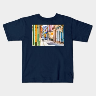 Colourful Cuban Street In Havana Kids T-Shirt
